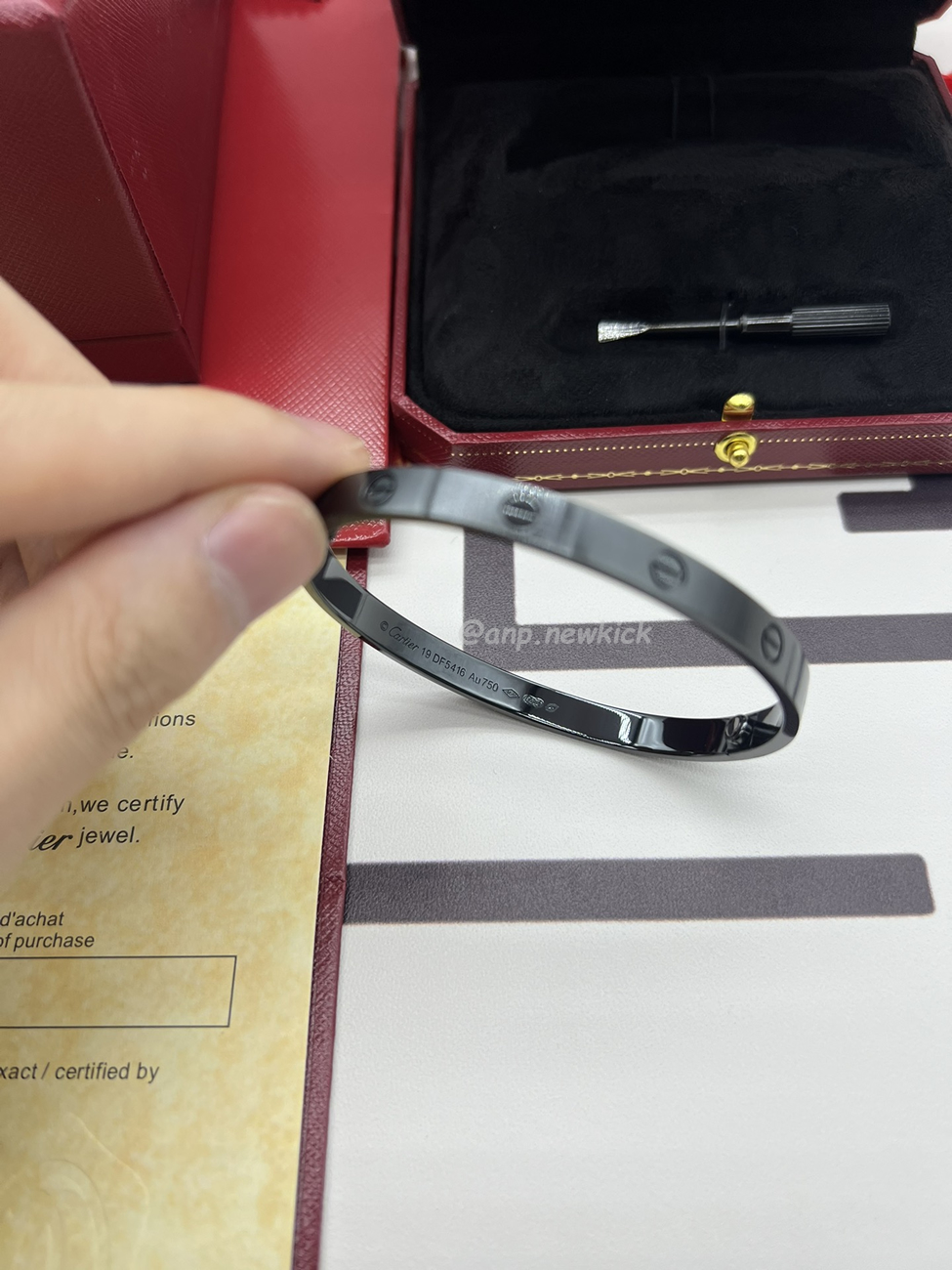 Cartier Black Warrior Bracelet (8) - www.newkick.vip